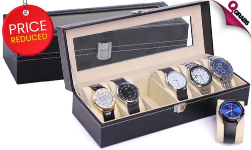 6-Slot Watch Organizer!